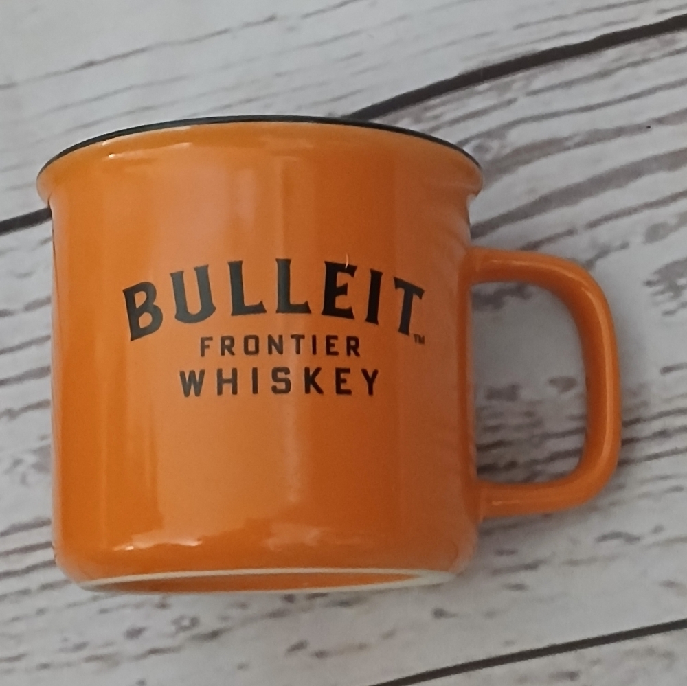 Bulleit Frontier Whiskey Mug Orange